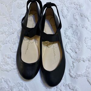 Jessica Simpson Black Women's Ballet Flats
